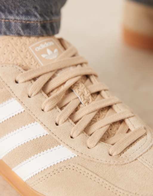 adidas Originals – Gazelle Indoor – Sneaker in Hellbeige mit Gummisohle , 3 von 5