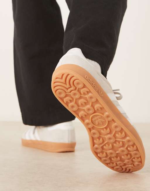 adidas Originals – Gazelle Indoor – Sneaker in Hellgrau mit Gummisohle , 3 von 5