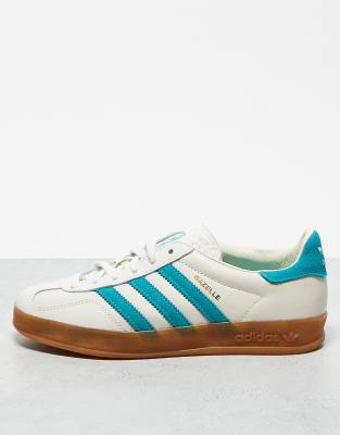 adidas Originals - Gazelle Indoor - Sneaker in Weiß