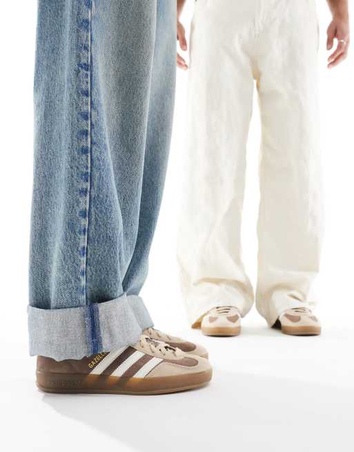 ★ADIDAS★ADIDAS GAZELLE INDOOR BEIGE/WHITE ★送料・関税込★ adidas Gazelle Indoor Shoes - Beige | Free Shipping with