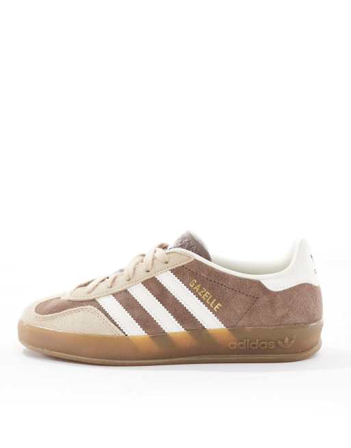Adidas Gazelle Indoor Earth Strata Cloud White Magic Beige 11.5