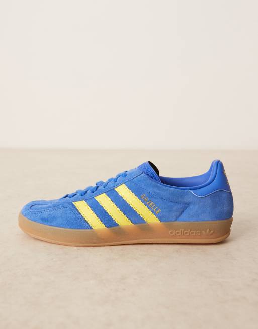 スニーカー adidas Gazelle  Blue Yellow IH5503 adidas Originals WMNS Gazelle Home Bright Blue Yellow IH5503