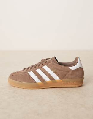 adidas Originals Gazelle Indoor sneakers in brown