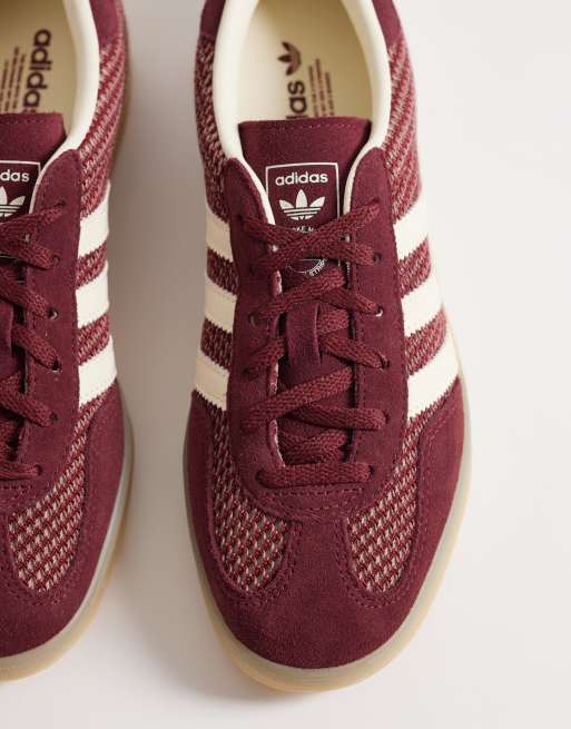 adidas gazelle silver green womens Adidas Gazelle Maroon Chalk White