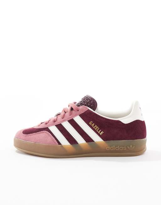 adidas gazelle silver green womens Adidas Men's Gazelle (Clear Sky/Noble Maroon/Crystal Sky – August main image 1