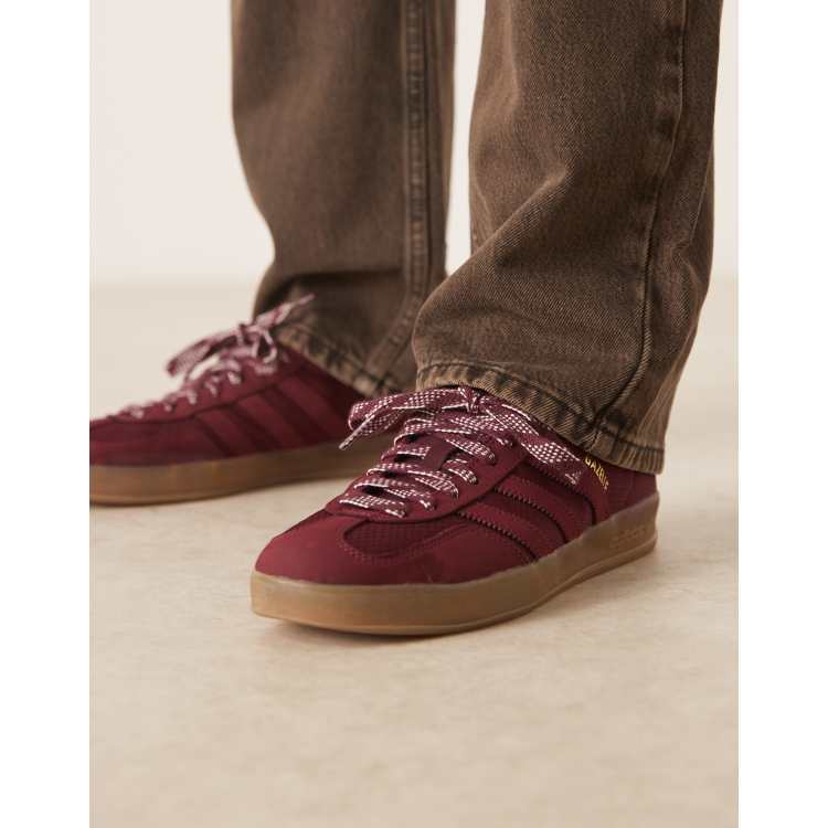 adidas gazelle silver green womens adidas Gazelle Indoor Craft Ochre Shadow Red Warm Sandstone main image 1