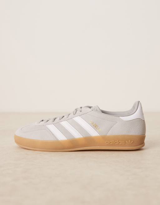 adidas Originals Gazelle Indoor sneakers in gray