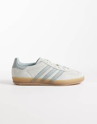adidas Originals Gazelle Indoor sneakers in light green