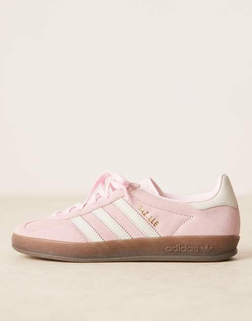 adidas Originals Gazelle Indoor sneakers in light pink