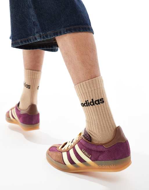 adidas gazelle silver green womens Adidas Gazelle Bold Yellow Burgundy (W) | Neu & Authentifiziert | Unisex main image 1