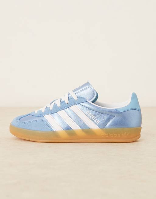 adidas gazelle silver green womens adidas Gazelle ADV main image 1