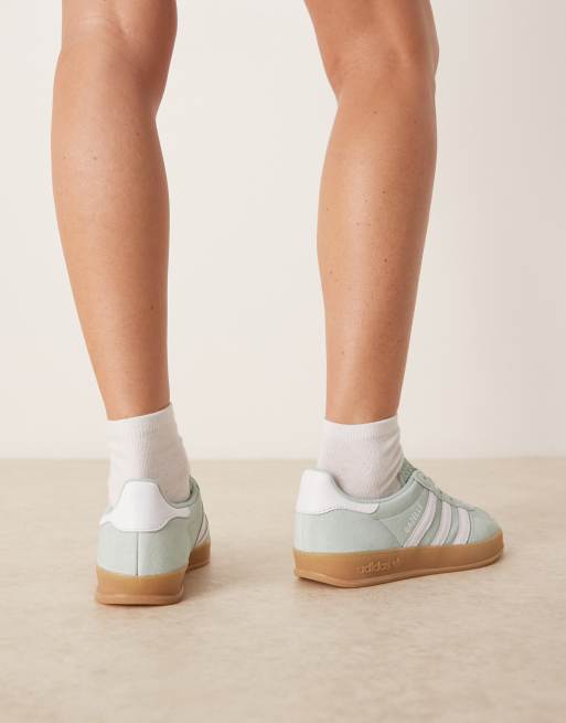 adidas Originals Gazelle indoor sneakers in sage green