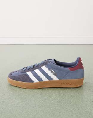 adidas Originals Gazelle Indoor sneakers in navy 