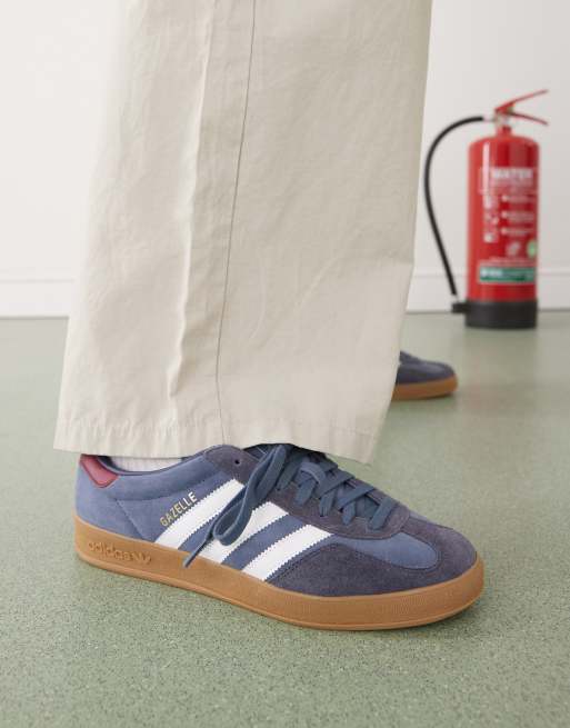 adidas Originals Gazelle Indoor sneakers in navy 