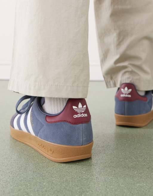 adidas Originals Gazelle Indoor sneakers in navy 