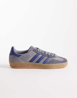 adidas Originals Gazelle Indoor sneakers in navy