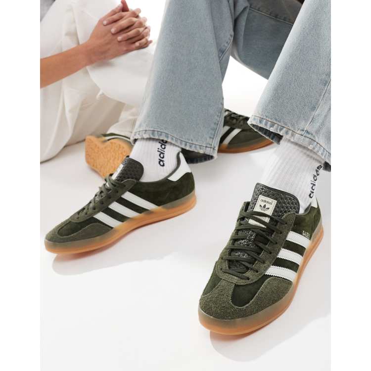 adidas gazelle silver green womens adidas Gazelle ADV Shoes main image 0