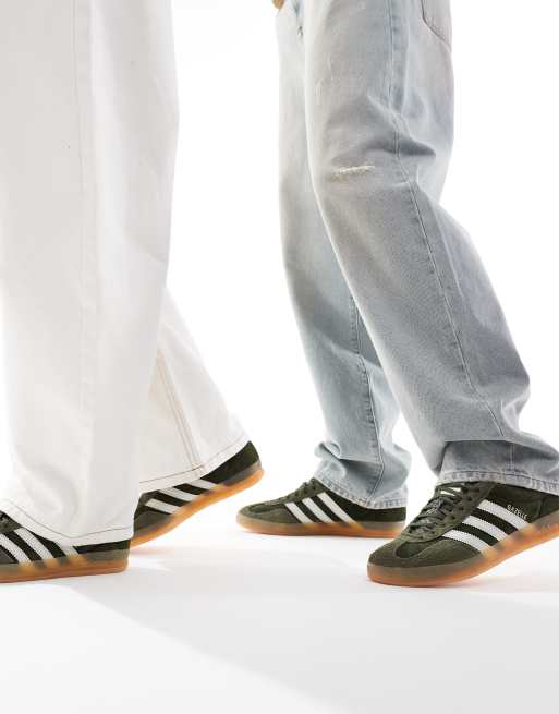 adidas gazelle silver green womens adidas Gazelle Indoor - Unisex main image 0