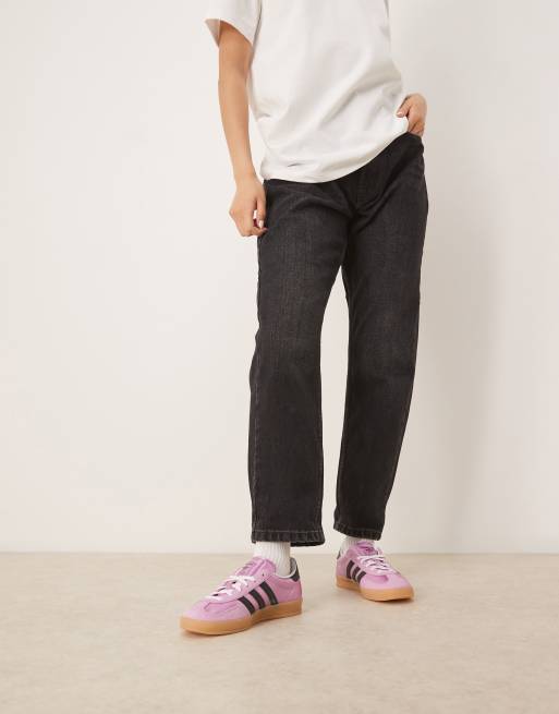 adidas Originals Gazelle Indoor sneakers in purple metallic 
