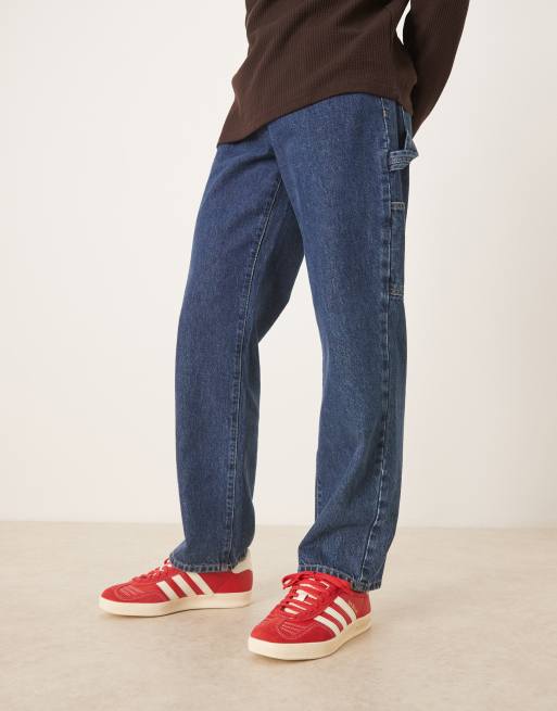 adidas Originals Gazelle Indoor sneakers in red | ASOS