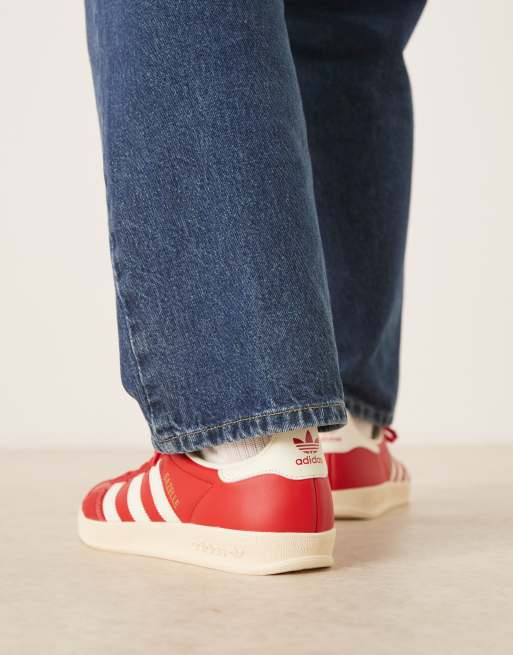 adidas Originals Gazelle Indoor sneakers in red | ASOS