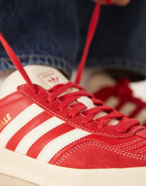 adidas Originals Gazelle Indoor sneakers in red