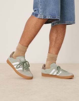 Adidas Originals Gazelle Indoor Sneakers In Brown