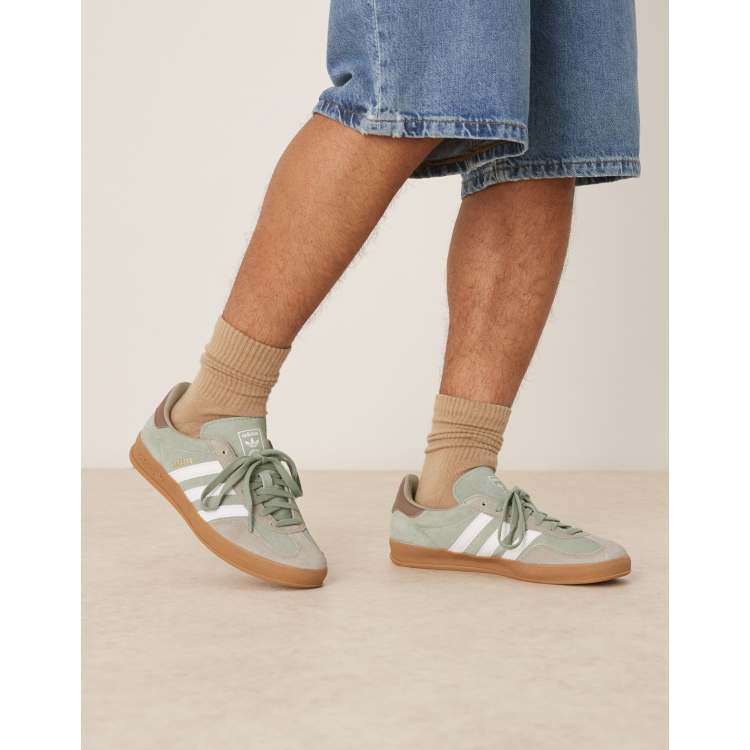 adidas gazelle silver green womens adidas Gazelle Mens Lifestyle Shoes Collegiate Green Cloud White Collegiate  IF1016 – Shoe Palace main image 0