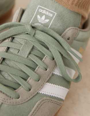 adidas Originals Gazelle indoor sneakers in sage green