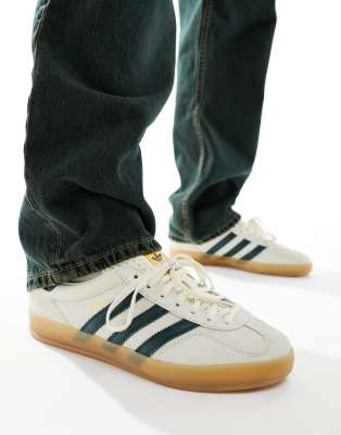 adidas gazelle silver green womens Gazelle Indoor 'Alumina' Sneakers