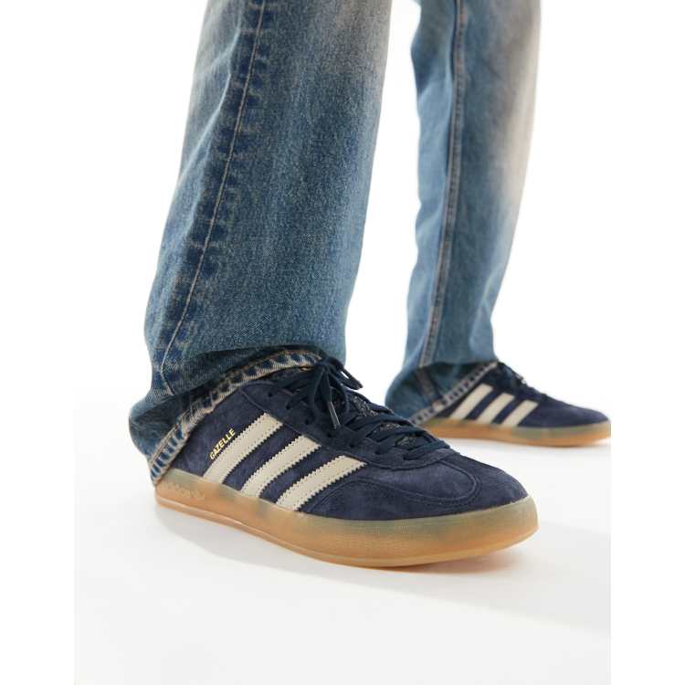 Adidas originals gazelle navy online