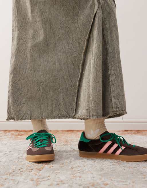 adidas gazelle silver green womens adidas Gazelle Bold - GS
