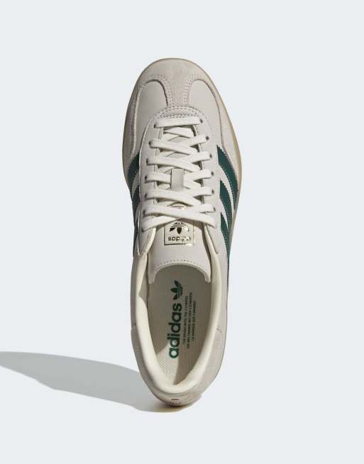 adidas gazelle silver green womens adidas Gazelle Indoor JR1206