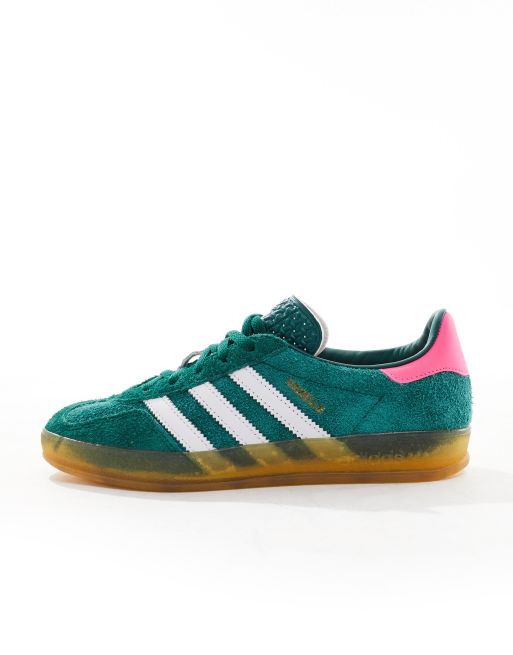 adidas gazelle dark green