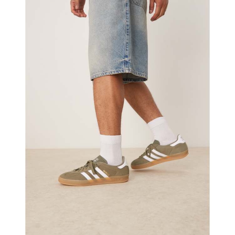 adidas gazelle silver green womens Adidas Gazelle Orbit Green main image 1