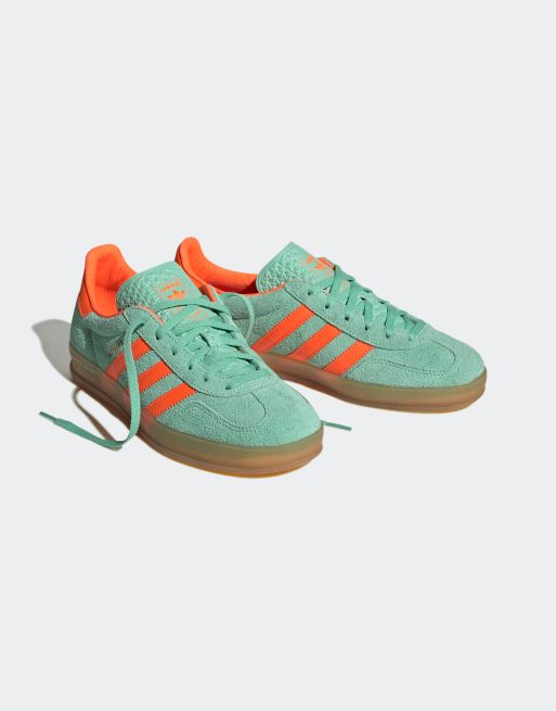 adidas gazelle silver green womens adidas Originals Women's Gazelle Indoor main image 1