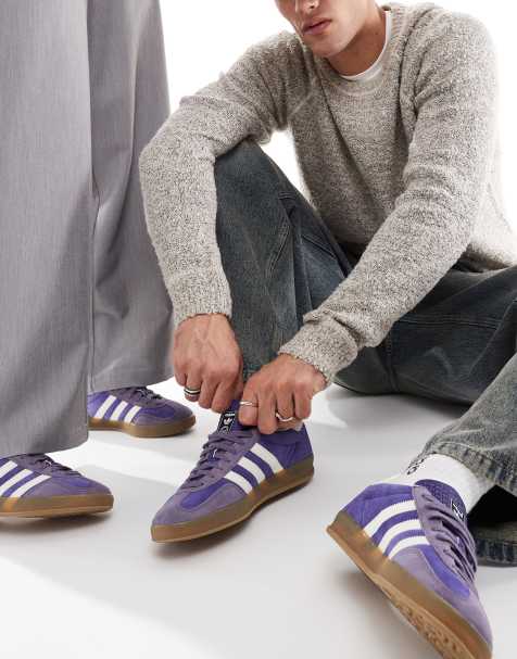 adidas Originals Gazelle Indoor trainers in purple - view 1