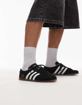 adidas Originals - Gazelle Lo Pro - Baskets - Noir et blanc