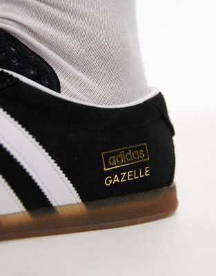 adidas gazelle silver green womens Adidas Gazelle Bold Black White For Women