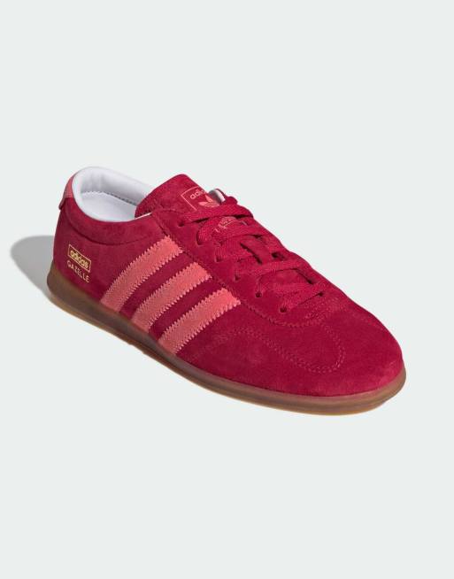 adidas Originals – Gazelle Lo Pro – Schuhe in Team Victory Red / Gum / Gum