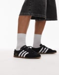 [adidas Originals] adidas Originals Gazelle Lo Pro sneakers in black and white 35 1/3 BLACK