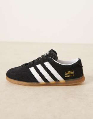 Adidas Originals Gazelle Lo Pro Low-top Sneakers In Black