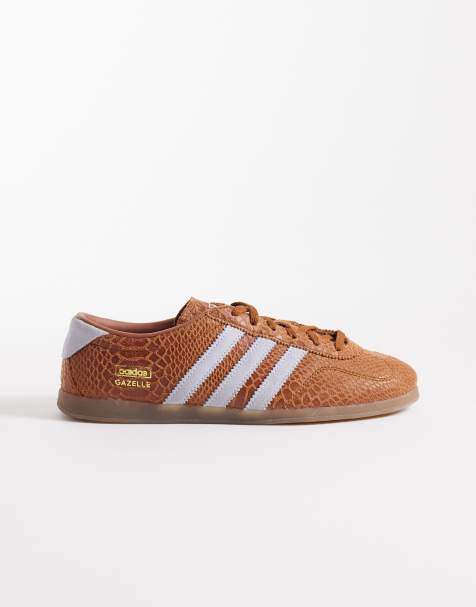 adidas Originals Gazelle Lo Pro sneakers in brown and blue - view 1