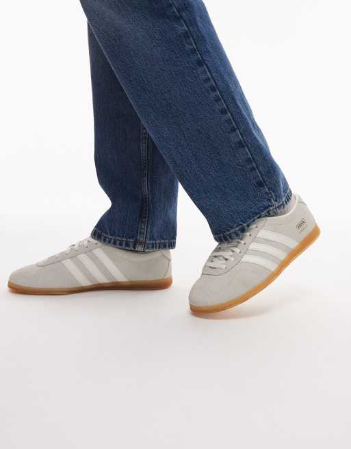 adidas Originals Gazelle Lo Pro sneakers in off-white | ASOS