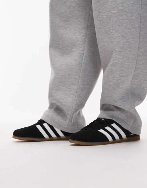 adidas Originals Gazelle - Lo Pro - Sneakers in zwart en wit