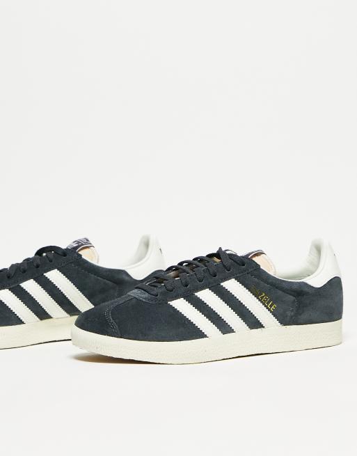 adidas Originals – Gazelle – Mörkgrå sneakers