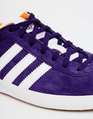 dark purple adidas shoes