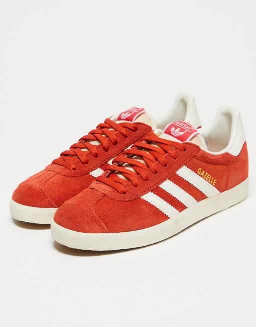adidas Originals – Gazelle – Rödtvättade sneakers