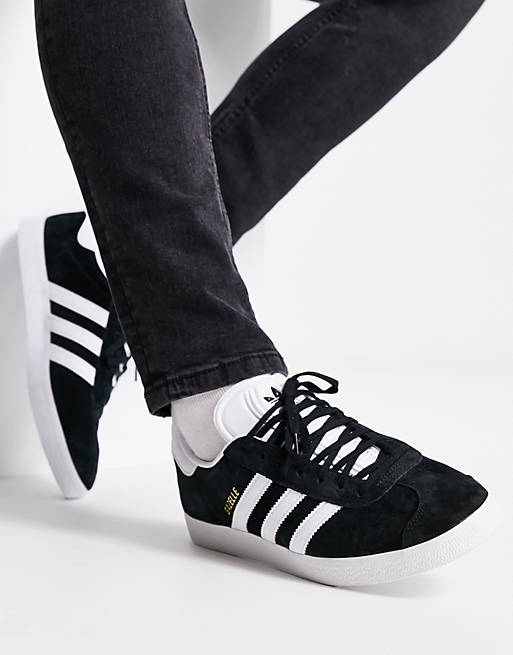 adidas Originals – Gazelle – Schwarze Sneaker