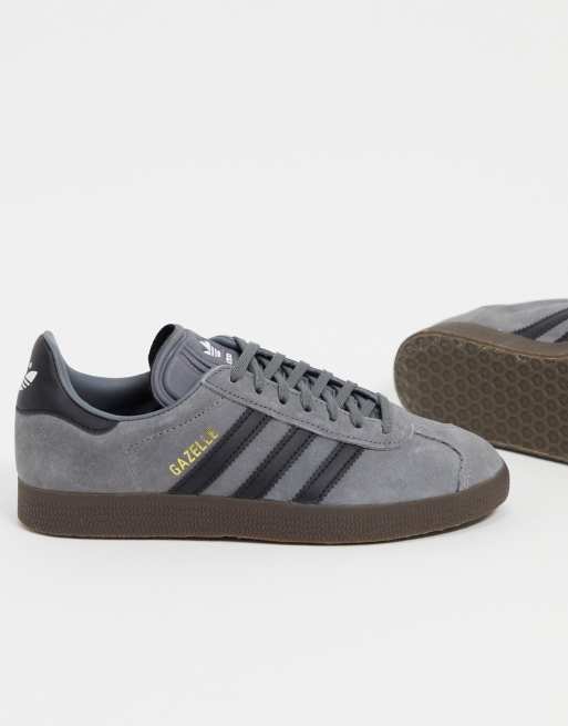 adidas Originals – Gazelle – Sneaker aus grauem Wildleder | ASOS